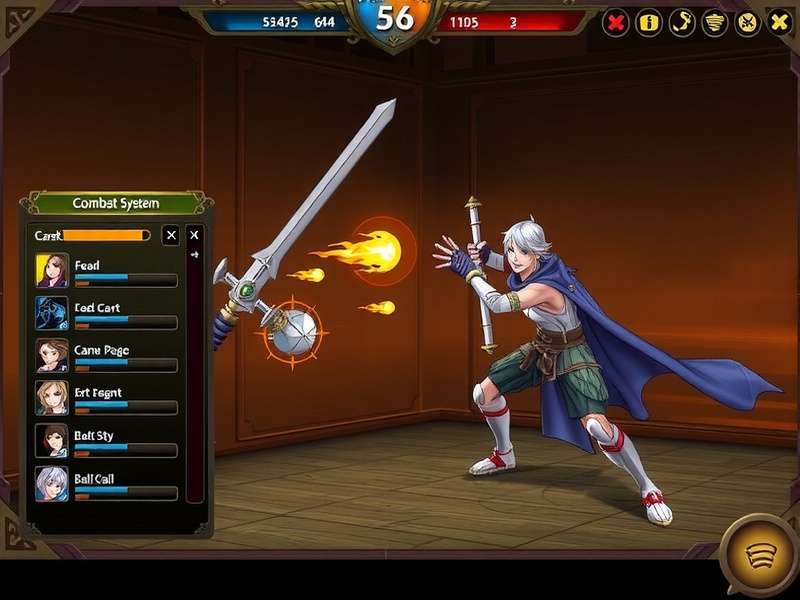 Saffron Silver Saga Battle Mechanics Saffron Silver Saga Combat System